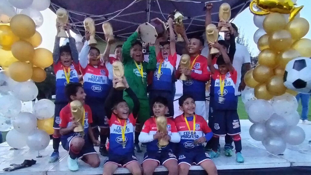 ganadores del Mundialito 2025 CEFOR progreso