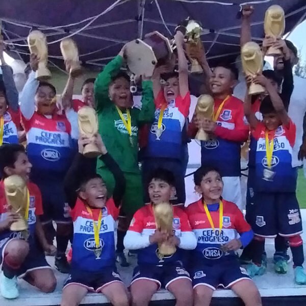 ganadores del Mundialito 2025 CEFOR progreso
