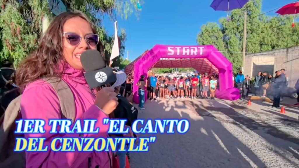 Ale Lagos narra el inicio del 1er Trail El Canto del Cenzontle en Col. Juárez, Apaxco, Estado de México